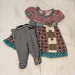 Matilda Jane Dress and Tights